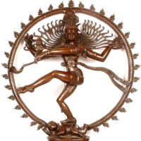 The ubiquitous image of Natraaj, the cosmic dance of Shiva