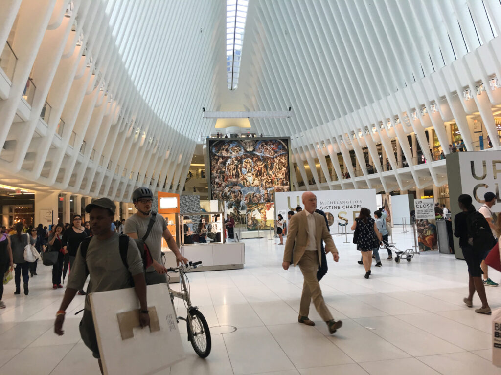 The Sistine Chapel at Oculus, WTC