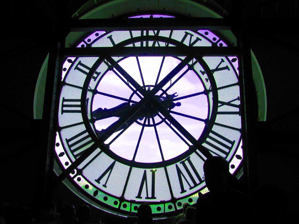 The clock at Musée d'Orsay
