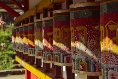The Buddhist Monasteries are significant to the spiritual life on the mountains