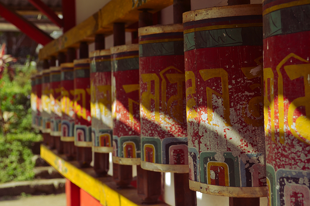 The Buddhist Monasteries are significant to the spiritual life on the mountains