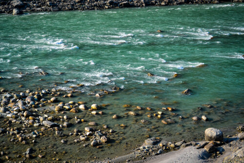 Teesta, a mountain river