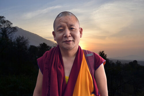 The Happy Monk, Dharmshala, India