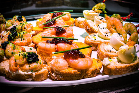 Tapas at Mercado San Miguel, Madrid, Spain