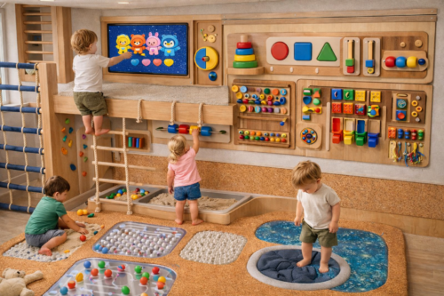 toddler grow wall, learning playset/ai lookbook