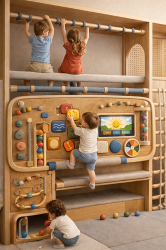 toddler grow wall, learning playset/ai lookbook
