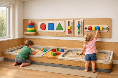 toddler grow wall, learning playset/ai lookbook